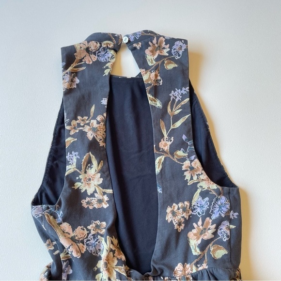 KIMCHI Blue Rebecca Floral Mock Neck Romper Size Small - Picture 11 of 16